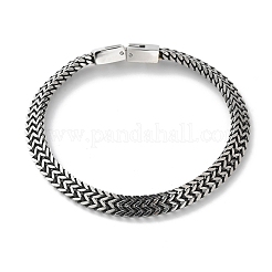 304 Stainless Steel Wheat Chain Bracelets for Women Men&nbsp;STAS-N117-02ASP