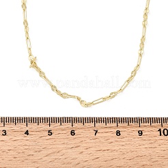 2.8MM Brass Oval Link Chain Necklaces  for Women&nbsp;NJEW-F355-03G