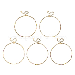 304 Stainless Steel Link Chains Anklets&nbsp;AJEW-AN00851