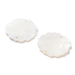 Natural Freshwater Shell Pendants&nbsp;X-SHEL-D082-14A