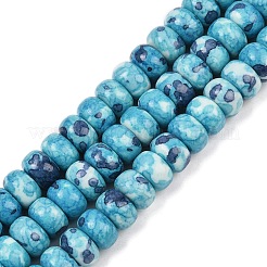 Dyed Synthetic Riverstone Beads Strands&nbsp;G-Z105-C01-01G