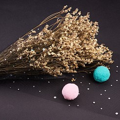 キラキラスパンコールデコメッシュリボン  チュール生地  スカートを作るためのチュールロールスプールファブリック  ブラック  6インチ（15cm）  約25ヤード/ロール（22.86メートル/ロール）&nbsp;OCOR-P010-B-C40