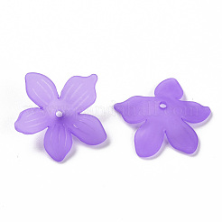 Frosted Acrylic Bead Caps&nbsp;MACR-S371-05A-747