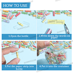 200Pcs Glass Wishing Bottles with Paper Inside&nbsp;AJEW-SC0031-97