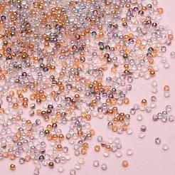 5 strands 5 Colors Electroplate Glass Beads Strands&nbsp;EGLA-SZ0001-16