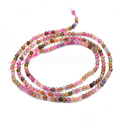 Natural Multicolor Tourmaline Beads Strands&nbsp;G-I289-05