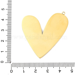 304 Stainless Steel Pendants&nbsp;STAS-V004-06G-01