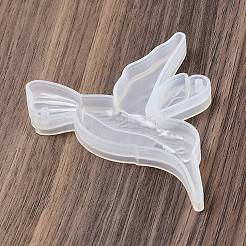 DIY風鈴作りキット  4個のシリコンモールドを含む  13 個のプラスチックビーズ  ステンレススチールフック1個。  1ロールクリスタルスレッド  3 個の丸チューブ  鳥&nbsp;PW-WG22985-01