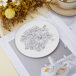 300Pcs Aluminum Dreadlocks Beads Hair Decoration&nbsp;ALUM-PA0001-01S