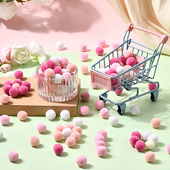 120Pcs 4 Colors  Polyester Pompom Ball&nbsp;FIND-SC0019-66B