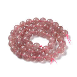 Natural Strawberry Quartz Beads Strands&nbsp;X-G-R435-03-A01
