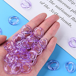 Transparent Acrylic Linking Rings&nbsp;MACR-S373-99-B04