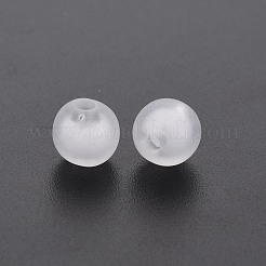 Frosted Acrylic Beads&nbsp;FACR-Q006-8mm-01