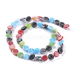 Handmade Lampwork Beads Strands&nbsp;LAMP-M003-11A