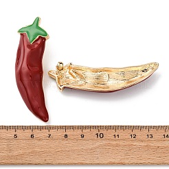 Alloy Enamel Stud Earrings&nbsp;EJEW-F387-01G
