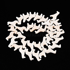 合成ターコイズビーズ連売り  染め  キリン  古いレース  14x20x5.5mm  穴：1.5mm  約31~34個/連  15.16~16.57''（38.5~42.1センチメートル）&nbsp;UNKW-T001-19