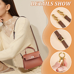 PU Leather Adjustable Bag Straps&nbsp;PURS-WH0005-63G