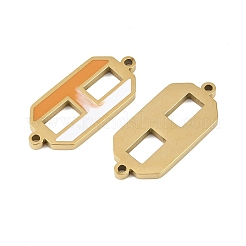 304 Stainless Steel Enamel Connector Charms&nbsp;STAS-Z190-10G-01
