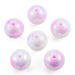 Two Tone Opaque Acrylic Beads&nbsp;SACR-T104-01B