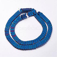 Electroplate Non-magnetic Synthetic Hematite Bead Strands&nbsp;G-F337-15-M