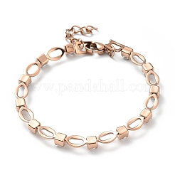 Crystal Cubic Zirconia Tennis Bracelet&nbsp;BJEW-E108-02RG