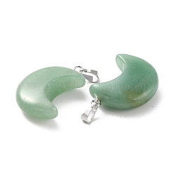 Natural Green Aventurine Pendants&nbsp;G-Z022-02M