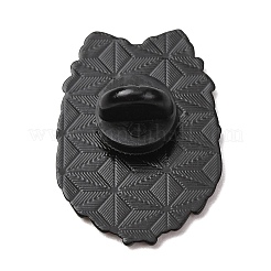 エナメルピン  バックパック用合金ラペルピンバック  ヨークシャーテリア  ブラック  カラフル  29.5x21.5mm&nbsp;AL-L001-01EB-01