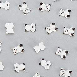 100Pcs 2 Style Opaque Resin Cabochons&nbsp;CRES-OC0001-07