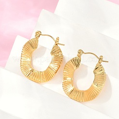 304 Stainless Steel Hoop Earrings for Women&nbsp;EJEW-U046-04G