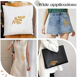 Ethnic Style Flower Pattern Computerized Embroidery Appliques&nbsp;PATC-WH0010-36A