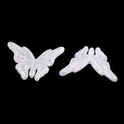 Plating Opaque Acrylic Imitation Shell Beads&nbsp;OACR-P039-02A