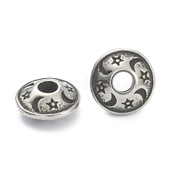 304 Stainless Steel Spacer Beads&nbsp;STAS-J037-07AS