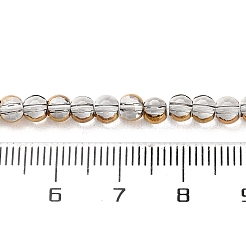 Electroplate Glass Beads Strands&nbsp;EGLA-A040-01E
