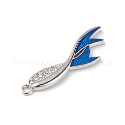 Alloy Rhinestone Pendants&nbsp;PALLOY-M206-24P