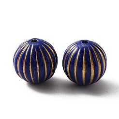Plating Acrylic Beads&nbsp;KY-WH0046-04F