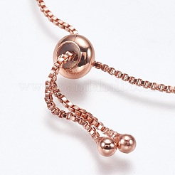 Adjustable Brass Bolo Bracelets&nbsp;BJEW-G593-11RG-D