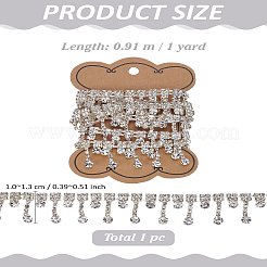 1 Yard Glass Rhinestone Cup Chains&nbsp;OCOR-LP0002-79