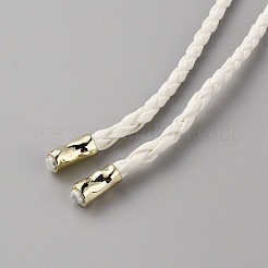 Imitation Leather Braided Chain Belt&nbsp;AJEW-WH0314-199A