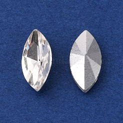 80Pcs 4 Style Pointed Back Glass Rhinestone Cabochons&nbsp;RGLA-FS0001-02