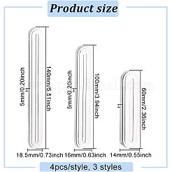 3 Sets 3 Style Silicone Anti-Collision Bumper Guard Protector Strips&nbsp;FIND-OC0002-15
