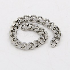 Tarnish Resistant 3.28 Feet 304 Stainless Steel Twisted Chains&nbsp;X-CHS-K001-20A