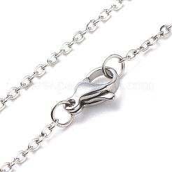 Cat Eye Sun Pendant Necklace with 304 Stainless Steel Cable Chains for Women&nbsp;NJEW-JN03974