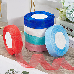 1 Rolls Sheer Organza Ribbon&nbsp;SRIB-CY0001-22A-03