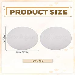 2Pcs Stainless Steel Coaster&nbsp;AJEW-LP0006-27