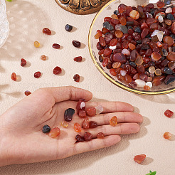 250G Dyed & Heated Natural Agate Beads&nbsp;G-TA0002-73D
