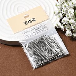 SHEGRACE Brass Flat Head Pins&nbsp;XGR0085P-33P