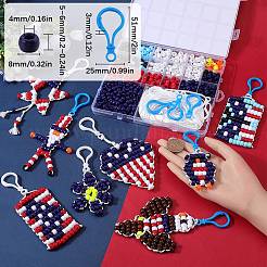 DIY Independence Day Keychain Making Kit&nbsp;DIY-SC0023-50