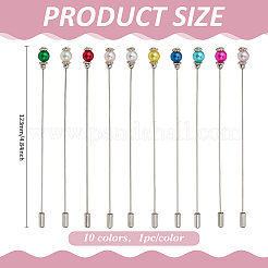 10Pcs Brass Brooches&nbsp;JEWB-PH01291