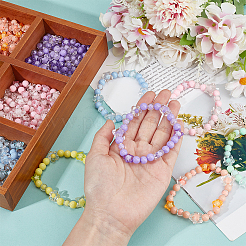 1050Pcs 30 Styles Transparent Acrylic Beads&nbsp;OACR-WR0001-04