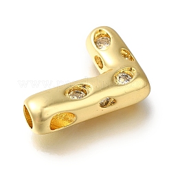 Brass with Cubic Zirconia Pendants&nbsp;KK-Q818-03L-G